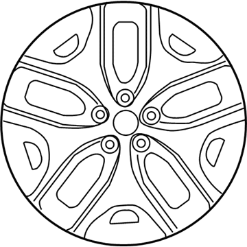 Kia Sportage Spare Wheel - 52910D9470