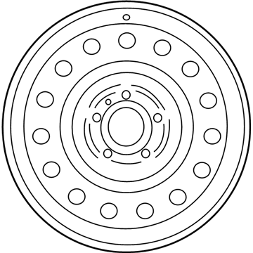 Kia Cadenza Spare Wheel - 529102M910