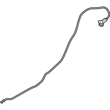 Kia 815901M000 Catch & Cable Assembly-F