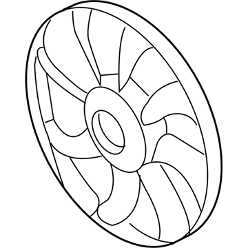 Kia 252314D900 Fan-Cooling