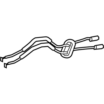 Kia 81371D4000 Cable Assembly-Front Door Inside