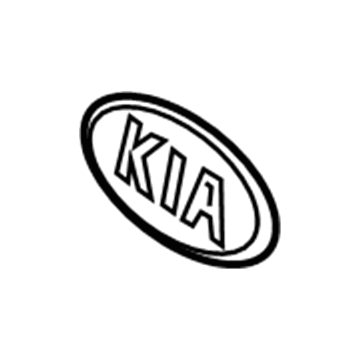 Kia 86320B2000 Sub-Logo Assembly