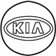 Kia 0K2AA37192 Emblem Center Cap