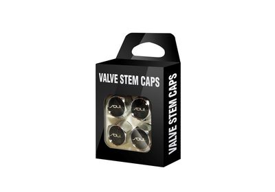 Kia Valve Stem Caps, Silver Logo UL011AY0BK