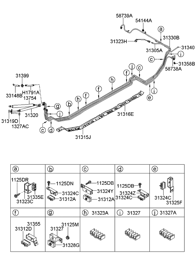4311132300 Genuine Kia CASEMANUAL TRANSMISSION