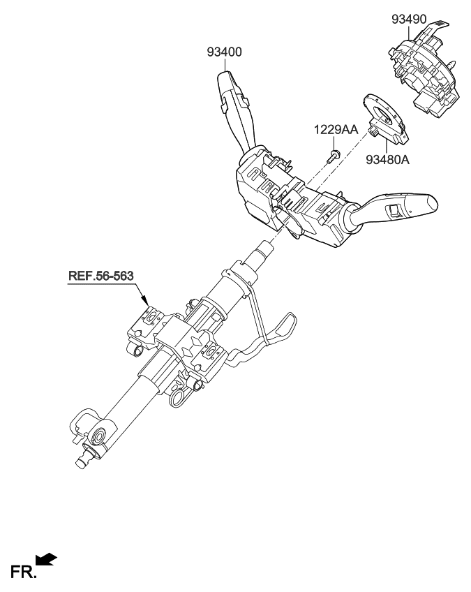 361002G300 Genuine Kia STARTER ASSEMBLY