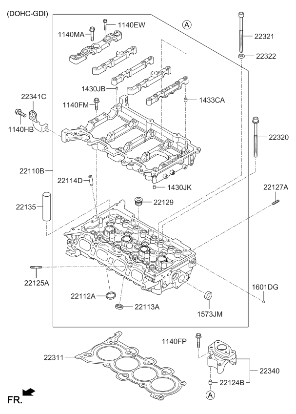 87610B2500 Genuine Kia MIRROR ASSEMBLYOUTSIDE REAR