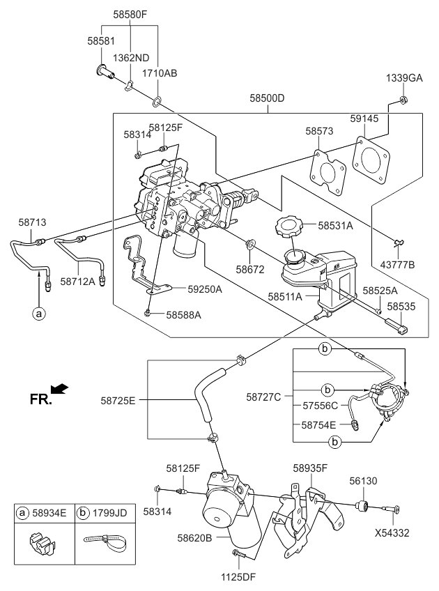 31180D3500 Genuine Kia VALVE ASSEMBLYFUEL CUT