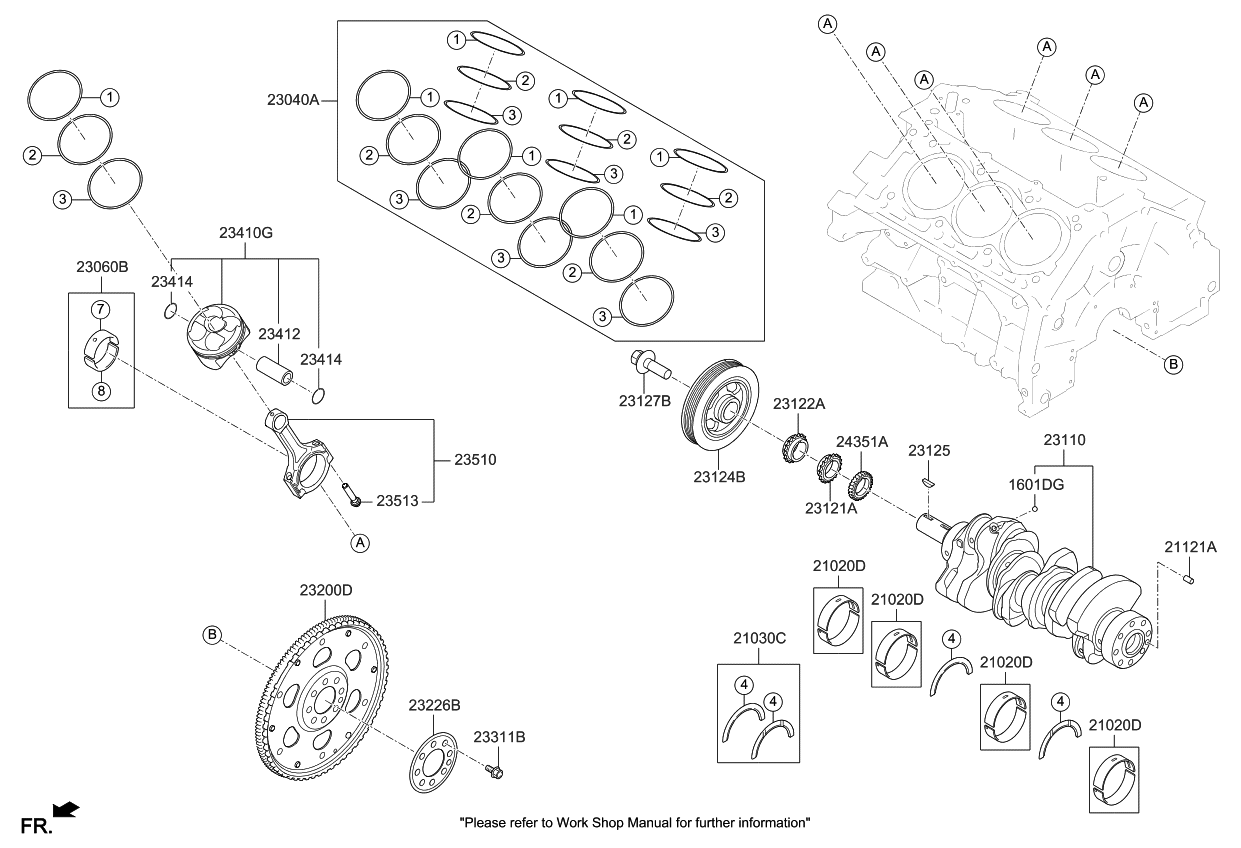 287002K330 Genuine Kia MUFFLER ASSEMBLYMAIN