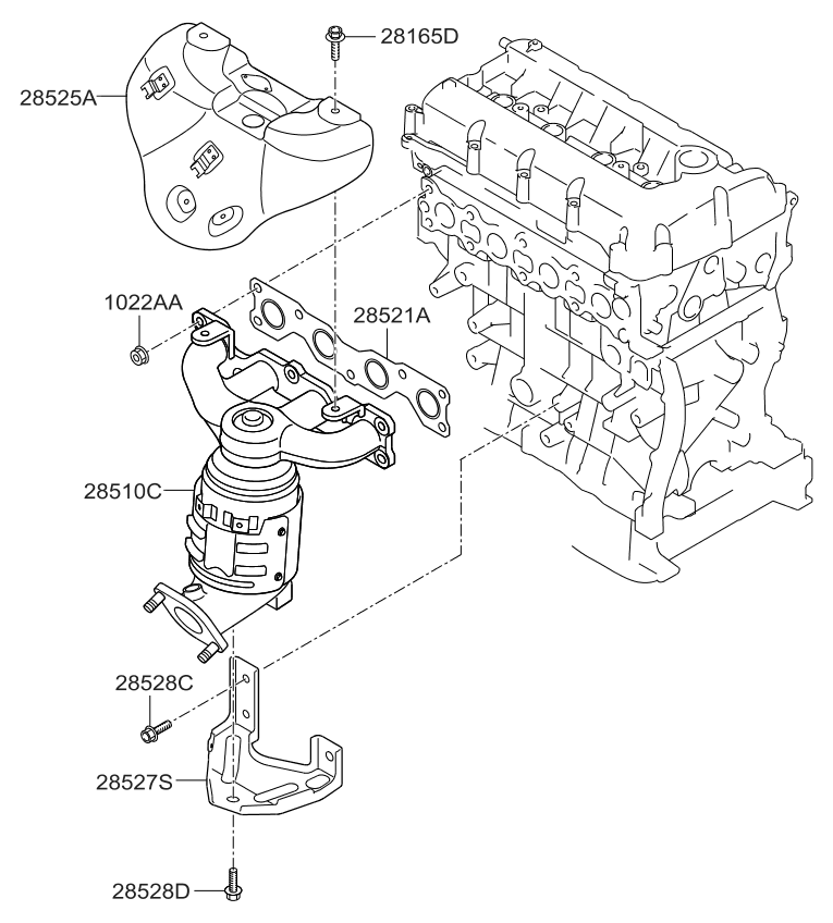 96210A7710 Genuine Kia ANTENNA ASSEMBLYROOF