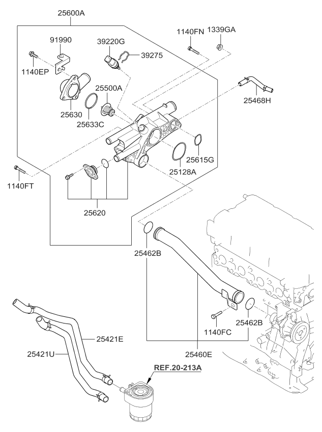 91480A7120 - Genuine Kia WIRING ASSEMBLY-CONTROL