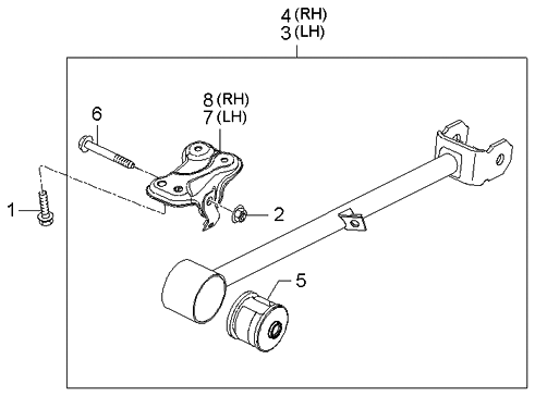 41605F9100 Genuine Kia CLUTCH MASTER/CYLINDER