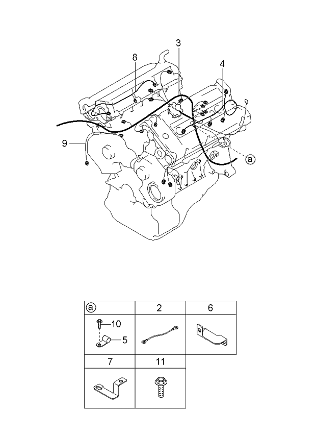 2002 Kium Sedona Engine Schematic