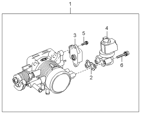 2001 Kium Sephium Engine Diagram