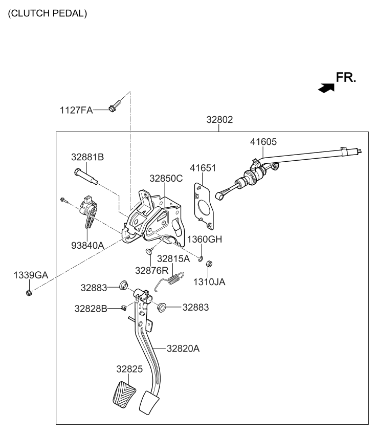 2002 Kia Rio Engine Diagram Brake