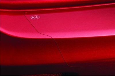 Kia Rear Bumper Protector, Clear Appliqué D9031ADU00