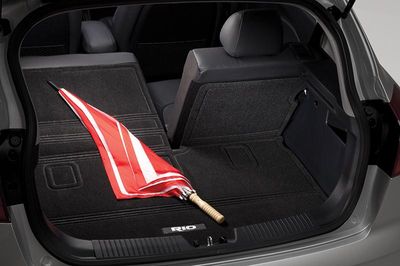 Kia Cargo Mat, Carpeted w/ Seat Back Protection 1W112ADU00