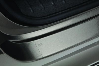 Kia D5031ADU00 Rear Bumper Protector, Clear Appliqué