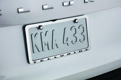 Kia S9F39AM000 License Plate Frame, Chrome