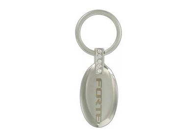 Kia Key Chain - Oval Forte w/Crystals UE090AY709