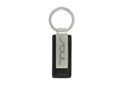 Kia Key Chain - Black Leather Soul UL090AY724