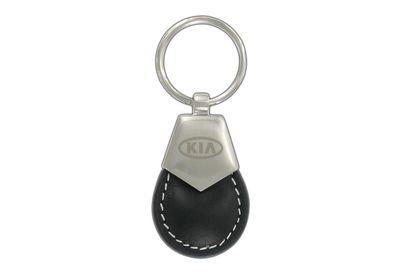 Kia UM090AY715 Key Chain - Leather Tear Drop Kia