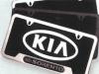 Kia License Plate Frame - Black UB030AY105BK