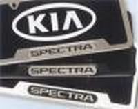 Kia License Plate Frame-Brushed UC040AY105BR