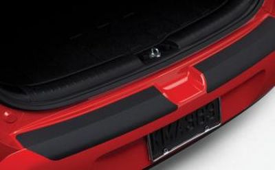 Kia Rear Bumper Protector, Black Appliqué B2131ADU00BK