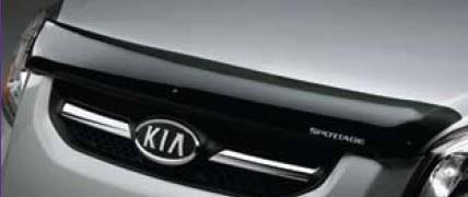 Kia Sportage Hood Protector silver logo UP050AY013SL