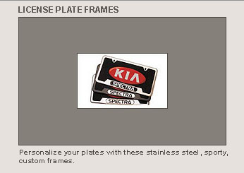 Kia UR060AY105BK License Plate Frame - Black UR060AY105BK Kia License Plate Frame - Black Product Photo 1 of 1