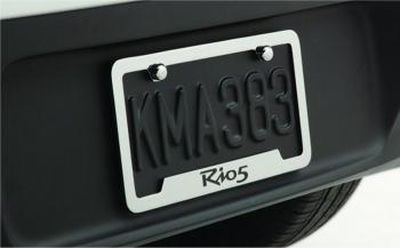 UR010AY105JB Kia License Plate Frame, Lower Logo Product Photo 1 of 1