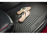OEM Black Carpet Floor Mats For 2018-2022 Kia Rio - Front & Rear Set - H9F14AC000