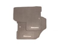 Toughpro All-Weather Heavy Duty Rubber Floor Mats For Kia Sedona 2015-2021 – Custom Fit, Black, Lifetime Warranty, Made In USA