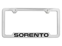 Kia UR010AY100BL License Plate Frame, Lower Logo