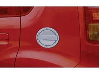 Kia U84702K000BK Alloy Fuel Door, Black