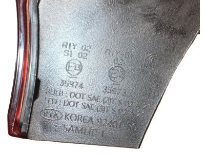 Kia Carnival Tail Light - 92401R0010