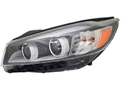 Kia 92101C6000 Driver Side Headlight Assembly