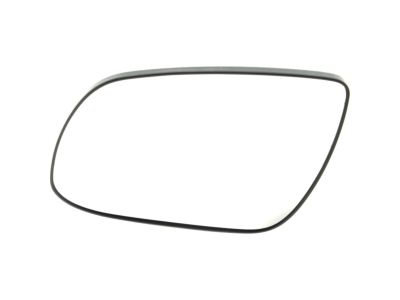 Kia 876111M000 Outside Rear View Mirror & Holder Assembly, Left