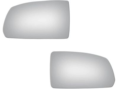 Kia 876111G000 Outside Rear View Mirror & Holder Assembly, Left