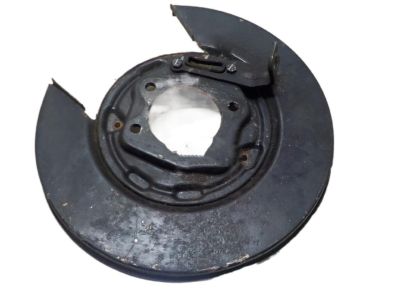 Kia 582513Q100 Rear Brake Back Plate Assembly, Left