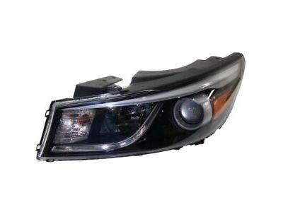 Kia 92101A9110 Driver Side Headlight Assembly