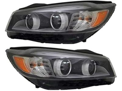 Kia 92102C6000 Passenger Side Headlight Assembly