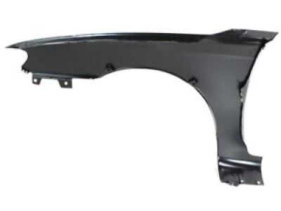 thumbnail interactive-video image 1 of Front Driver Side Fender Kit – 2004-2009 Kia Spectra & 2006 Spectra5 – Primed, No Molding Holes, Steel 1 of 3