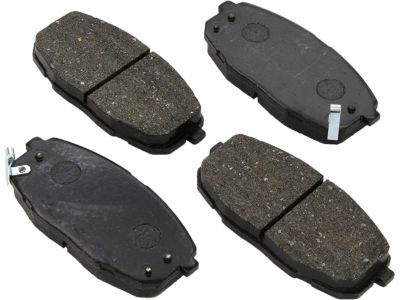 YXPCARS Front & Rear Ceramic Brake Pads For 2010-2013 Kia Forte Koup – 8-Piece Set