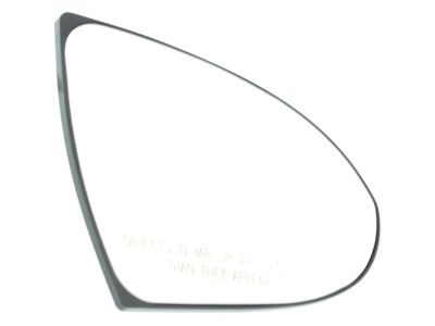Kia 876113W400 Outside Rear View Mirror & Holder Assembly, Left