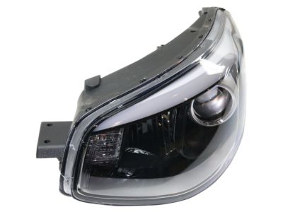 Kia 92101B2750 Driver Side Headlight Assembly