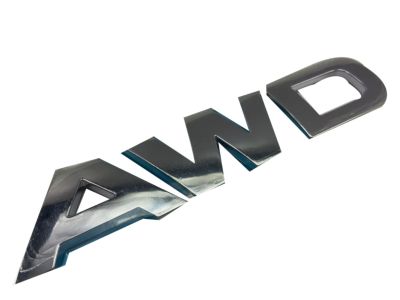 86316Q5020 Kia All Wheel Drive Emblem, Right Product Photo 4 of 5