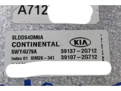 Kia 391072G712