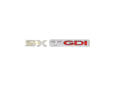 Kia 86317D9000 G.D.I Turbocharger Sx Emblem